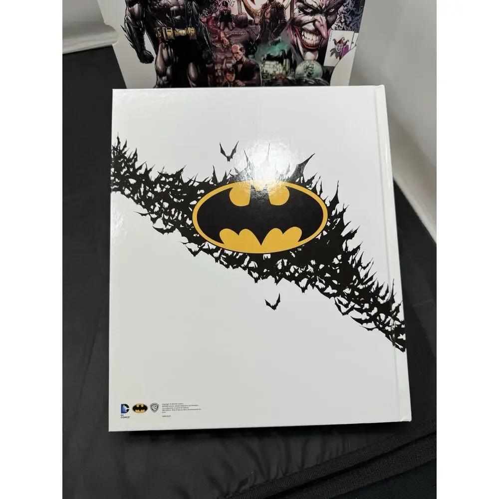 Batman A Visual History HC DC Comics DK Matthew Manning w/ Slip Case & 2 Prints